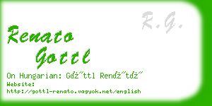 renato gottl business card